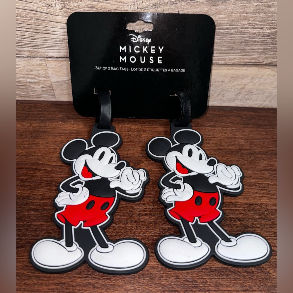✅ Cute 🥰 Mickey Mouse  Luggage Tags - NEW